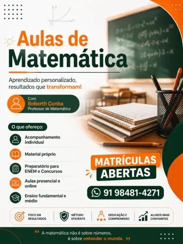 Aulas de matemática 