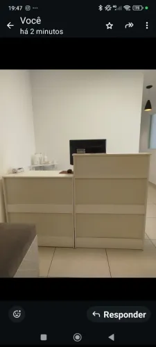Balcão de recepção