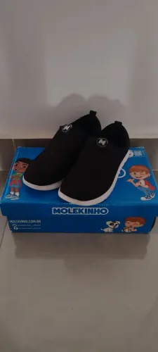 Tênis infantil sem cadarço Tam 31
