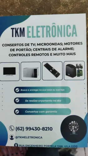 Consertos tv smart, led e lcd microondas motores e centrais de portão eletronico