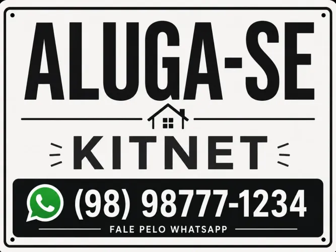 Aluga-se kitnet no Recanto Fialho - São Luís/MA