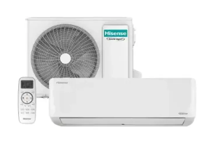 AR CONDICIONADO SPLIT INVERTER HISENSE R-32 HI-WALL 9000 BTUS QUENTE E FRIO WI-FI 220V