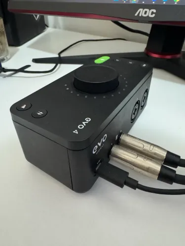 Interface de Áudio Audient EVO 4