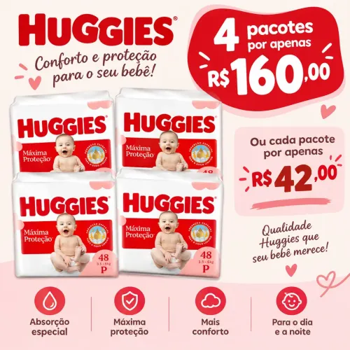 Fraldas Huggies