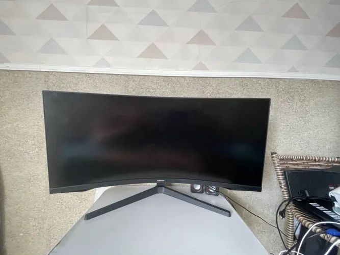 Monitor Gamer Curvo Samsung Odyssey G5 34" Curvo- Na Garantia até 2028!