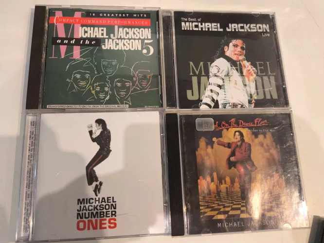 Cds Michael Jackson E Jackson 5 - Raridades E Coletâneas 4 unidades Originais