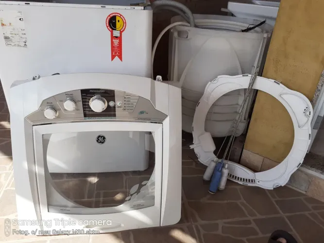 Máquina de lavar GE de 15kilos 35 programações