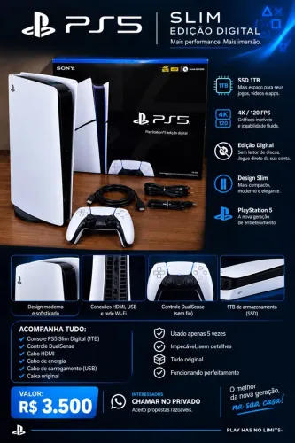 Playstation 5 slim digital