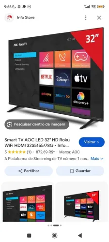 TV SMART 32 ROKU TV