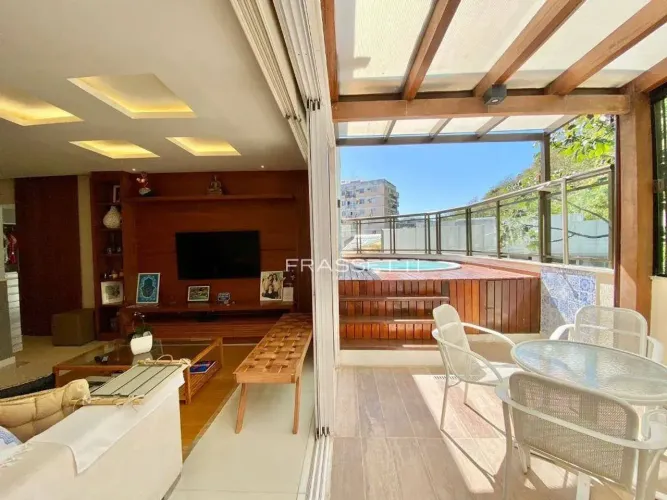 Cobertura com 4 dormitórios à venda, 203 m² por R$ 3.700.000,00 - Lagoa - Rio de Janeiro/R