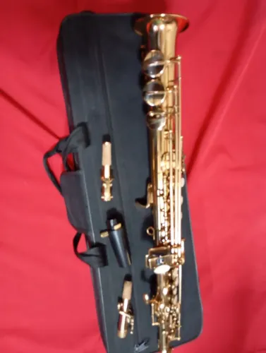 Sax soprano shamsonic SB impecável