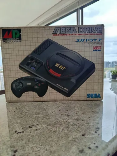 Mega Drive na Caixa em Excelente Estado
