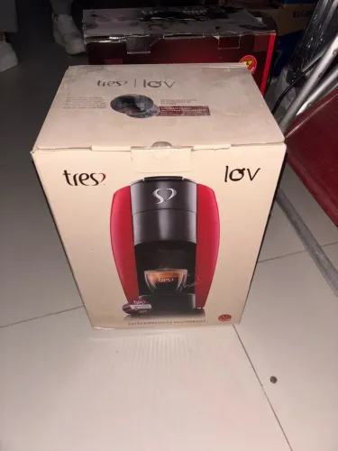 Cafeteira 3 corações (LACRADA)