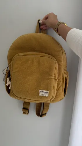 Mochila Beterraba Infantil Mostarda