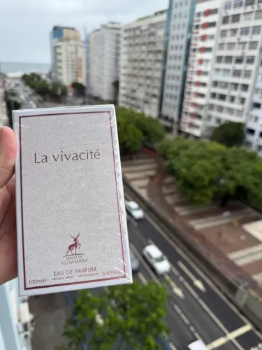 Perfume Árabe La Vivacité Maison Alhambra 100ml EDP Feminino Original Alta Fixação
