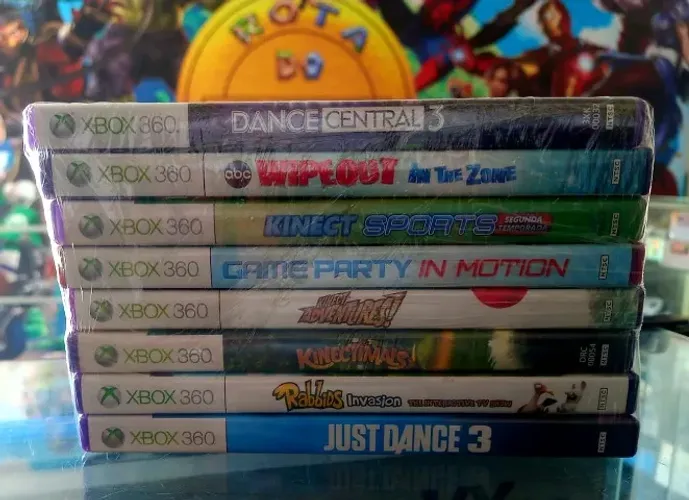 Kit com 8 Jogos do Xbox 360 Original 