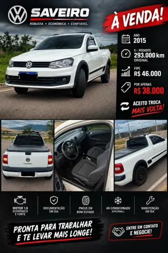 Volkswagen Saveiro Trendline 1.6 T.flex 8V 2015