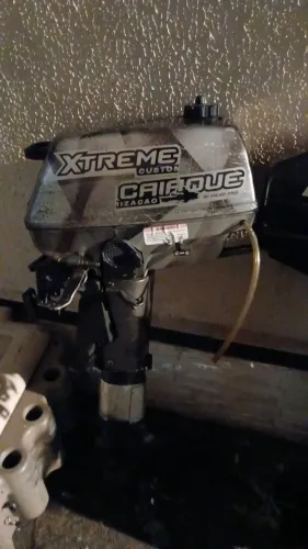 Motor de polpa kawashima 3hp pra pesca no mar em rios açude
