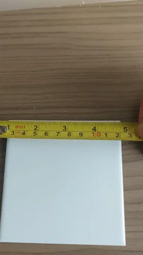 Lote de pastilhas brancas 10/10(revestimento cerâmico) cerâmico branco ceusa10/10 Novas