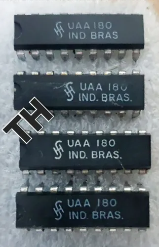 CI UAA180 CIRCUITO INTEGRADO UAA 180 PARA CYGNUS PA1800 D X PA 3.0 PA5.0 SUPER RARO NOVO