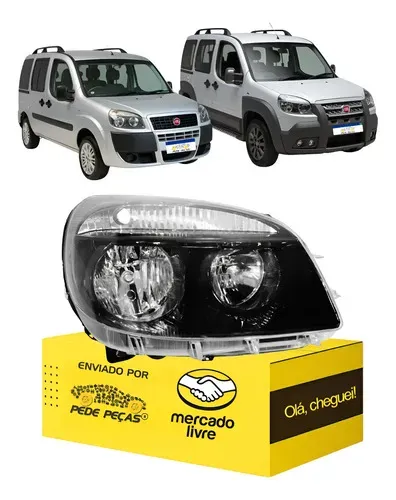 Sinaleira Farol Doblo 2011 A 15 16 17 18 2019 2020 2021 L.d Direito/passageiro