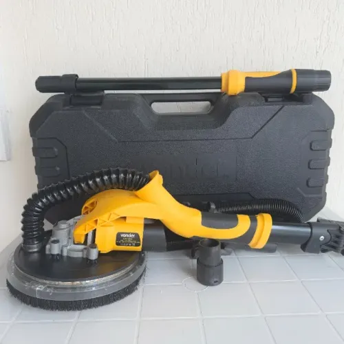 NOVO - Lixadeira Teto Parede Vonder Lpv600 600W Profissional Maleta Pintor NF