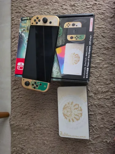 Nintendo Switch OLED 512gb zelda Edition Desbloqueado