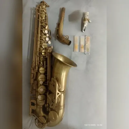 Saxofone Alto Jupiter JAS767 +Boquilha+Case rigido