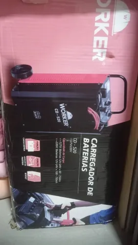 Carregador de Bateria CD520 Worker