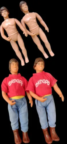 Coleção bonecos ((( aceito trocar por Barbie com acessórios)))