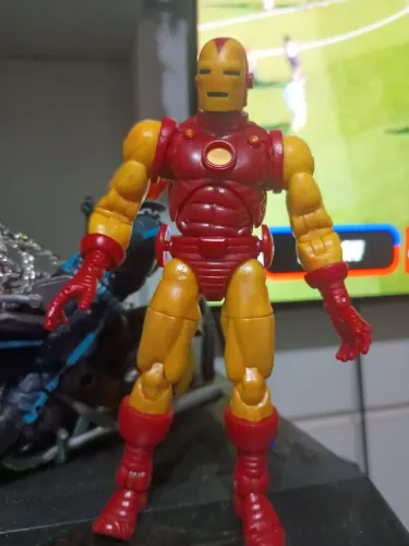 Homem de ferro clássico Marvel legends boneco figura iron man classic