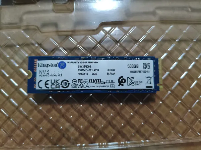SSD KINGSTON 500GB NV3 NOVO