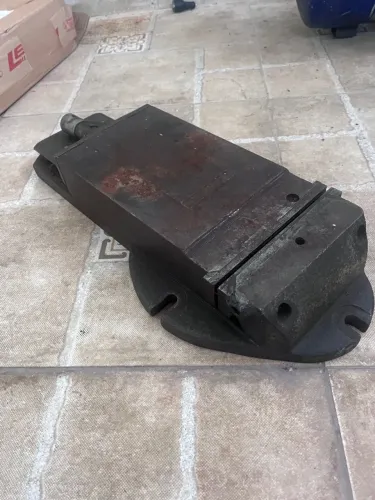 Morsa de Máquina Industrial Grande para Fresadora/Furadeira