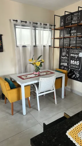 Mesa Alumínio Ripado branco
