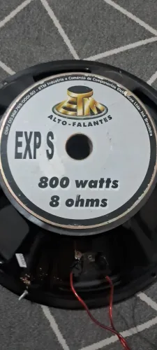 Auto falante 15 polegadas 800wats