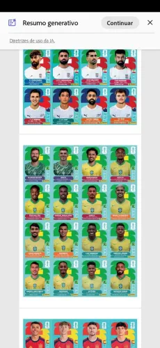 Figurinhas da copa 2026 pdf...15R$...quem comprar é só levar para imprimir