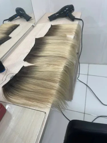 CABELO LOIRO 100% HUMANO