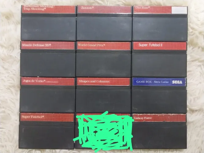 Lote Master System 11 jogos
