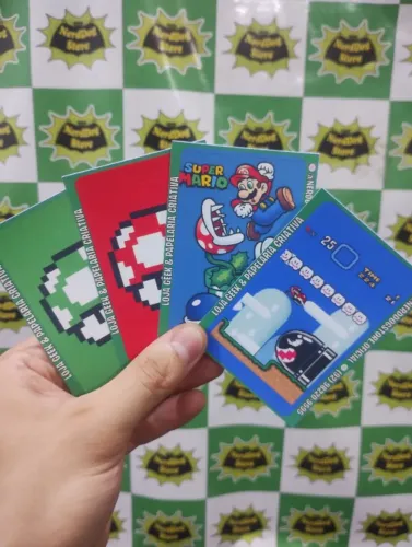 Adesivo Película para Cartão Super Mario World Powerup Level Snes- NerdDog Store - Parte 1