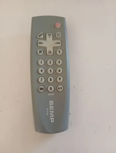 Controle remoto retrô colecionador