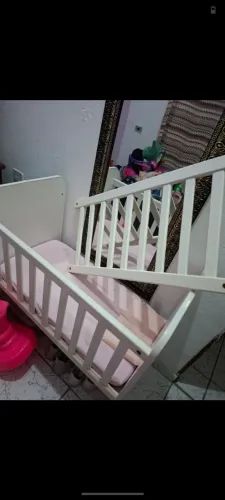 Mini Berço , bebe conforto + colchão , suporte de banheira