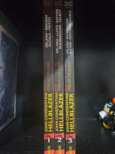 Hq Hellblazer Vols 01 a 03