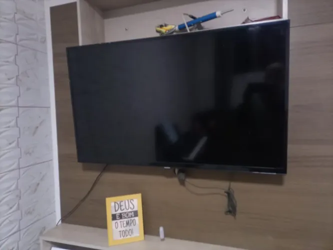 Televisão Samsung 40 polegadas + Chromecast 