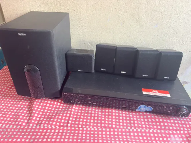 Home Theater Philco PHT660 com HDMI + Caixas de Som
