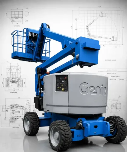 Plataforma Z45 Genie Ano: 2021
