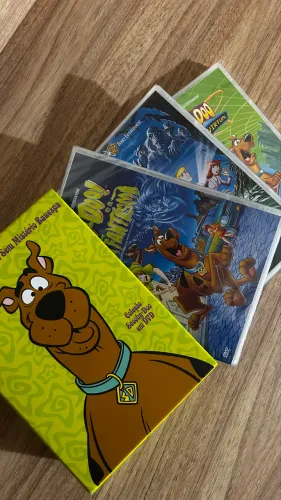 3 DVDs lacrados Scooby-Doo