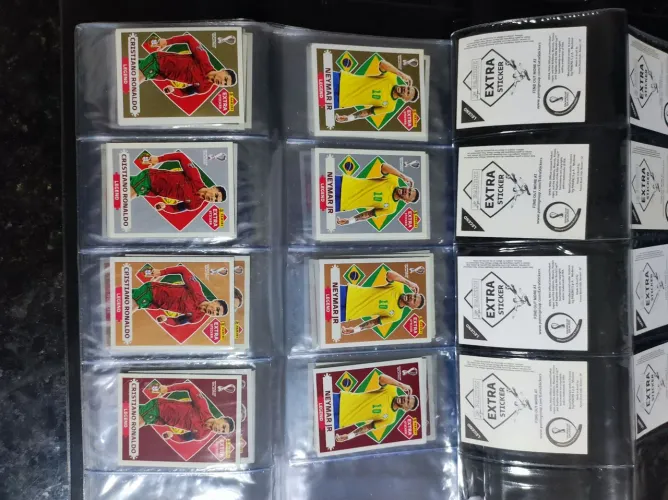 Figurinhas EXTRAS(legends) copa 2022