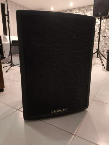 Caixa passiva sound box 15 polegadas 3 vias 120w