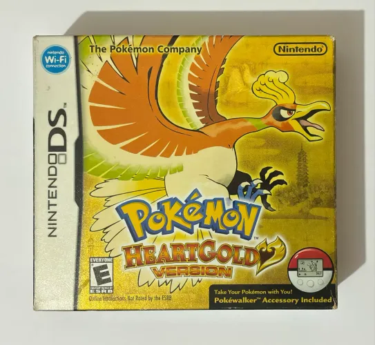 Pokémon Heart Gold Big Box com Pokewalker 