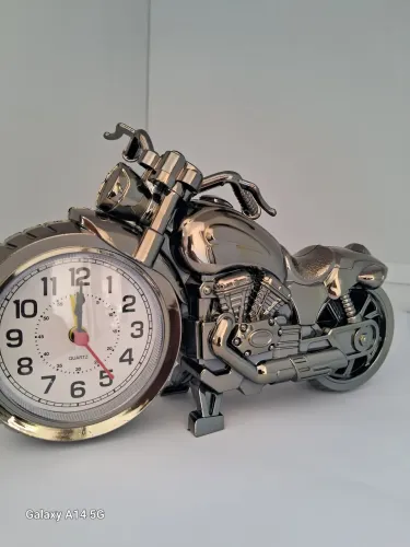 Relógio Despertador modelo moto